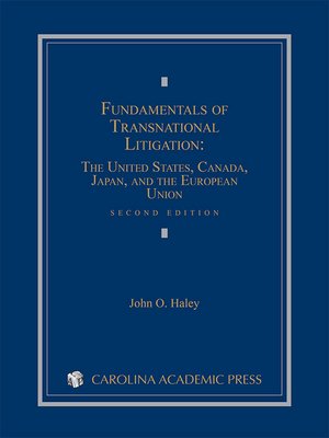 cover image of Fundamentals of Transnational Litigation